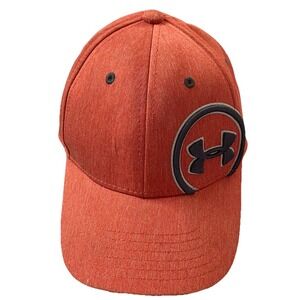 Under‎ Armour Youth Red Baseball Hat Cap S/M 20.5" Circumference EUC